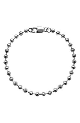 Laura Lombardi Ball Chain Bracelet in Silver