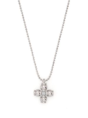 Laura Lombardi cross pendant necklace - Silver