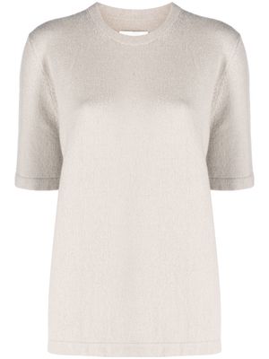 Lauren Manoogian fine-knit short-sleeved jumper - Neutrals