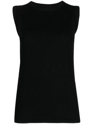 Lauren Manoogian round-neck knit tank top - Black