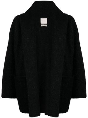 Lauren Manoogian shawl-lapel felted coat - Black