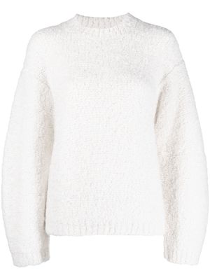 Lauren Manoogian textured-knit jumper - White