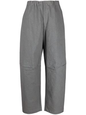 Lauren Manoogian wide-leg cotton trousers - Grey