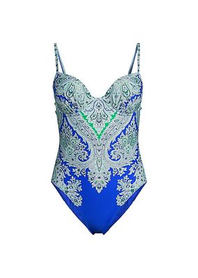 Lauren Paisley One-Piece Swimsuit