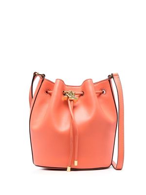 Lauren Ralph Lauren Andie leather bucket bag - Pink