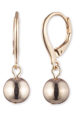 Lauren Ralph Lauren Ball Drop Earrings in Gold