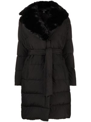 Lauren Ralph Lauren belted feather-down padded coat - Black