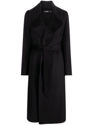 Lauren Ralph Lauren belted wrap coat - Black
