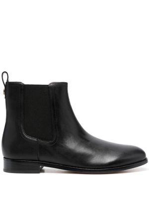 Lauren Ralph Lauren Brylee almond-toe leather boots - Black