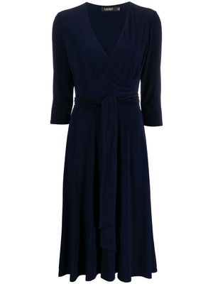 Lauren Ralph Lauren Carlyna tie-waist dress - Blue