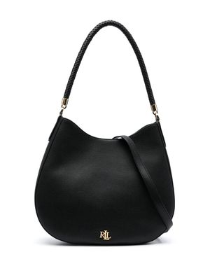 Lauren Ralph Lauren Charli 35 leather shoulder bag - Black