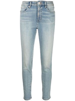 Lauren Ralph Lauren faded skinny ankle jeans - Blue