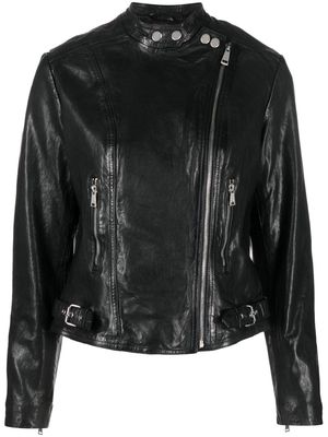 Lauren Ralph Lauren Feyoshi leather jacket - Black