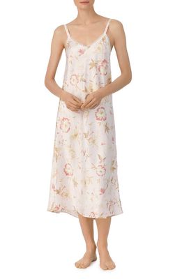 Lauren Ralph Lauren Floral Ballet Nightgown in Blush Fl