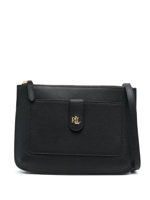 Lauren Ralph Lauren Jamey leather crossbody bag - Black