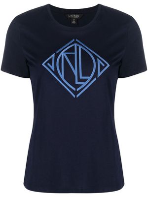 Lauren Ralph Lauren Katlin logo-print T-shirt - Blue