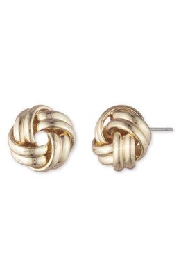 Lauren Ralph Lauren Knot Stud Earrings in Gold