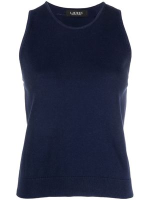 Lauren Ralph Lauren Leonarda sleeveless knit top - Blue