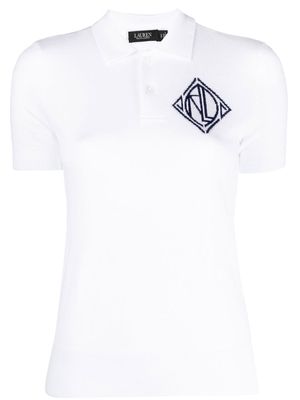 Lauren Ralph Lauren logo-embroidered polo shirt - White