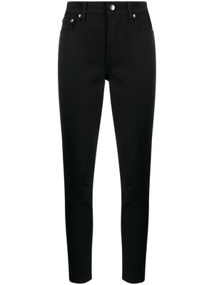Lauren Ralph Lauren mid-rise skinny-cut jeans - Black