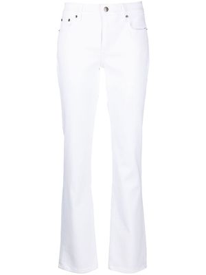 Lauren Ralph Lauren mid-rise straight jeans - White