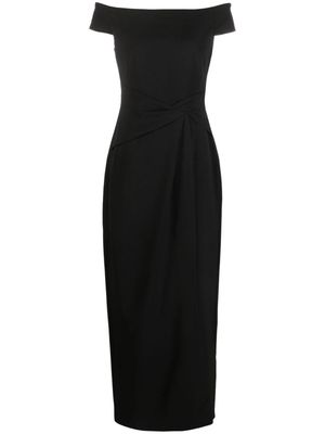 Lauren Ralph Lauren off-the-shoulder maxi dress - Black