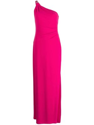 Lauren Ralph Lauren one-shoulder maxi dress - Pink