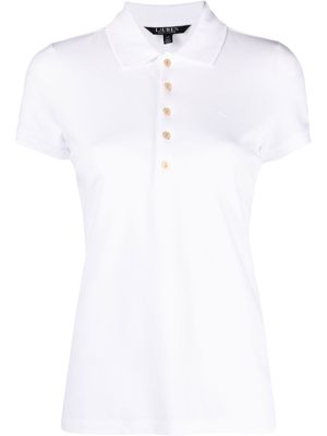 Lauren Ralph Lauren Pique polo shirt - White