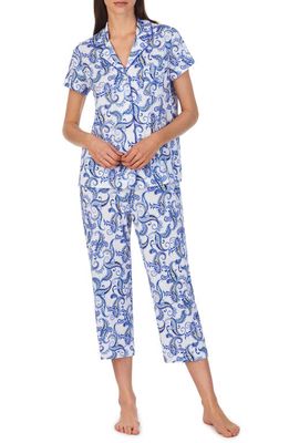 Lauren Ralph Lauren Print Capri Pajamas in Paisley