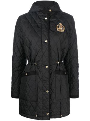 Lauren Ralph Lauren quilted hooded coat - Black