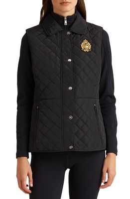 Lauren Ralph Lauren Quilted Vest in Dk Navy