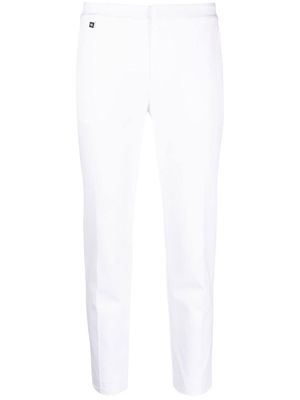 Lauren Ralph Lauren slim-cut cropped trousers - White