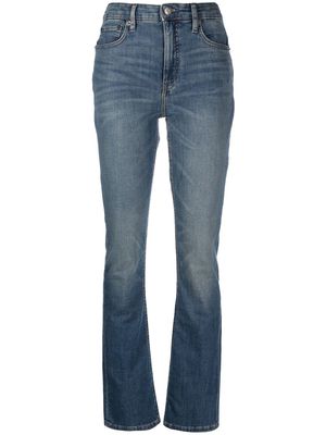 Lauren Ralph Lauren stonewashed bootcut denim jeans - Blue