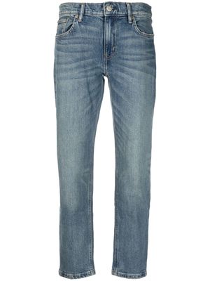Lauren Ralph Lauren straight-leg cropped jeans - Blue