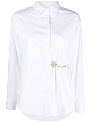 Lauren Ralph Lauren Tanjedie belt-detail shirt - White