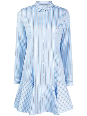 Lauren Ralph Lauren Triella striped shirt dress - Blue