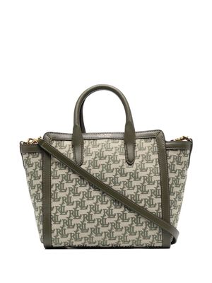 Lauren Ralph Lauren Tyler top-handle tote - Green