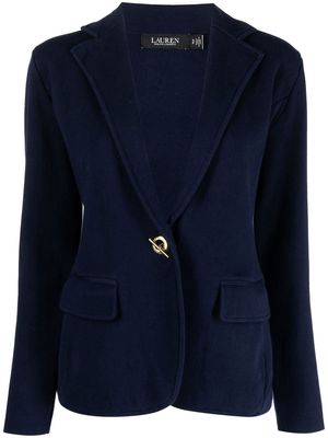 Lauren Ralph Lauren Viturin cotton-blend blazer - Blue