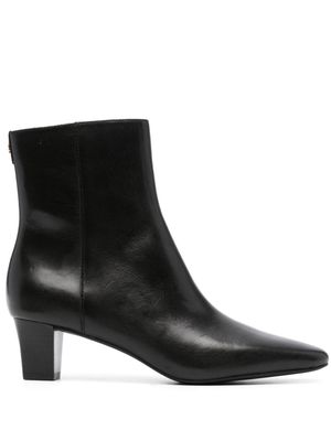 Lauren Ralph Lauren Willa Burnished 55mm leather boots - Black