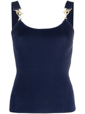 Lauren Ralph Lauren Yenfled toggle-strap knit vest top - Blue