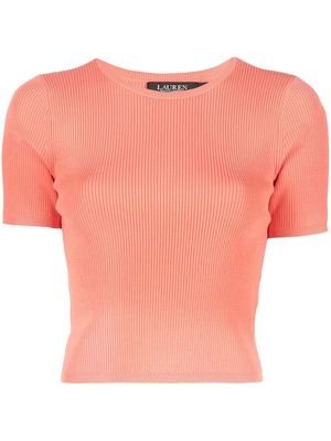 Lauren Ralph Lauren Yuzepa short-sleeve jumper - Orange