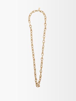 Lauren Rubinski - 14kt Gold Chain-link Necklace - Womens - Yellow Gold