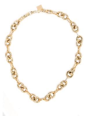 Lauren Rubinski 14kt yellow gold rolo chain necklace