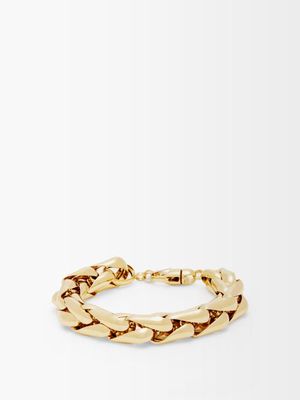 Lauren Rubinski - Wheat-chain 14kt Gold Bracelet - Womens - Gold