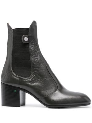 Laurence Dacade Angie 60mm leather ankle boots - Grey