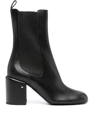 Laurence Dacade Ellen 80mm leather boots - Black