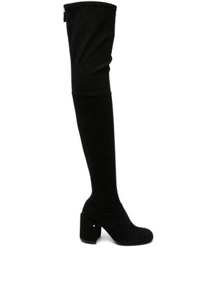 Laurence Dacade Isidor 75mm suede thigh-boots - Black