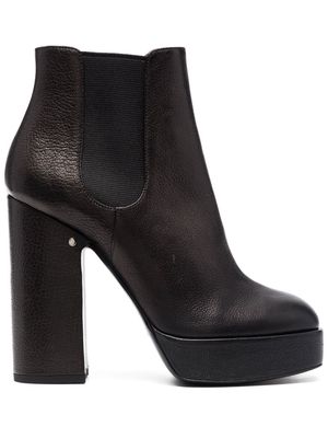 Laurence Dacade Rosa leather ankle boots - Black