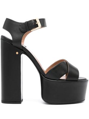 Laurence Dacade Rosella 150mm leather sandals - Black