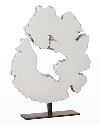 Lava Slice Sculpture on Stand